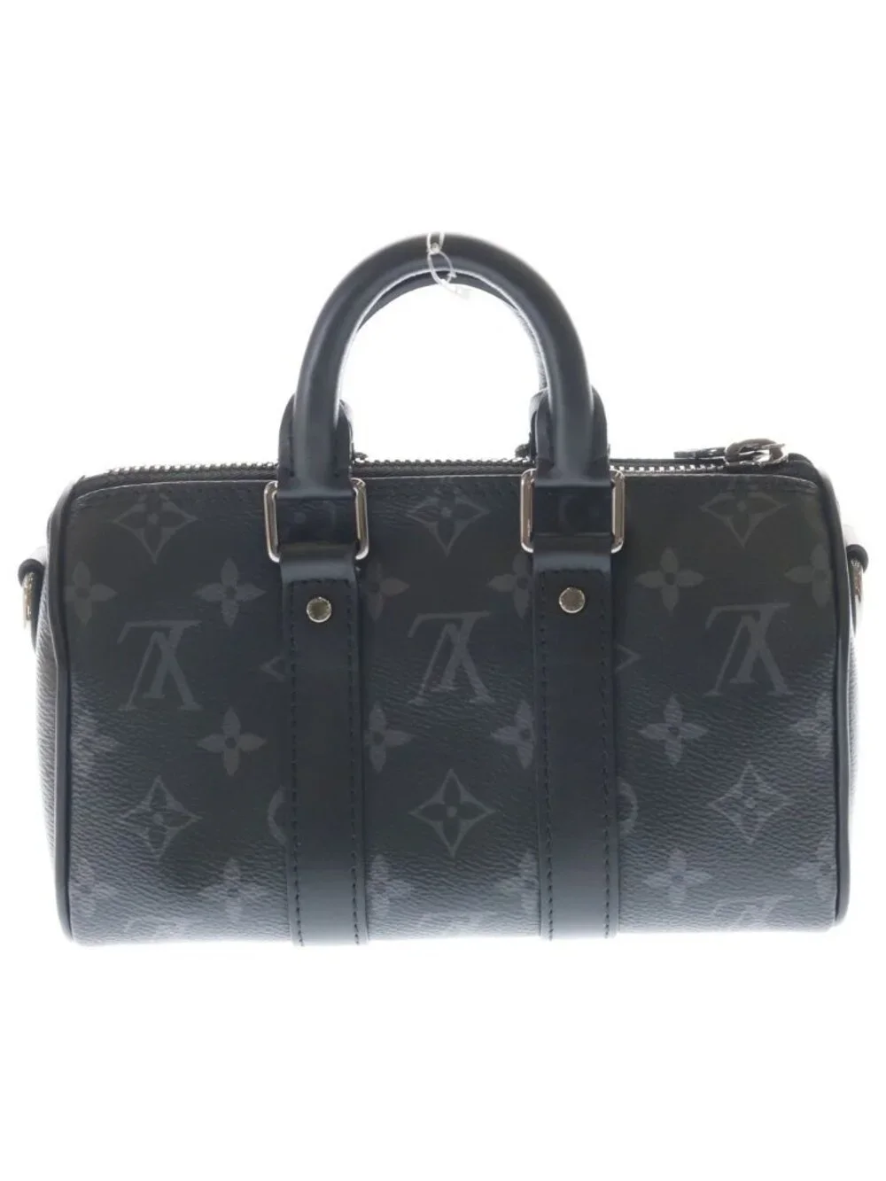 Louis Vuitton Monogram Eclipse Keepall Bandouliere XS Leather 2-Way Shoulder